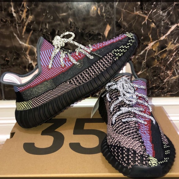 V2 Yecheil Yeezy Boost 35 V2 Black Infant Yecheil Reflective Yeezy